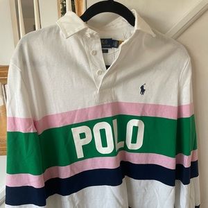 Polo Ralph Lauren long sleeved polo shirt new size small